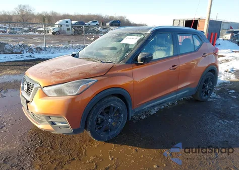 2020 Nissan Kicks Sr Xtronic Cvt from USA, damaged, VIN 3N1CP5DV8LL574402